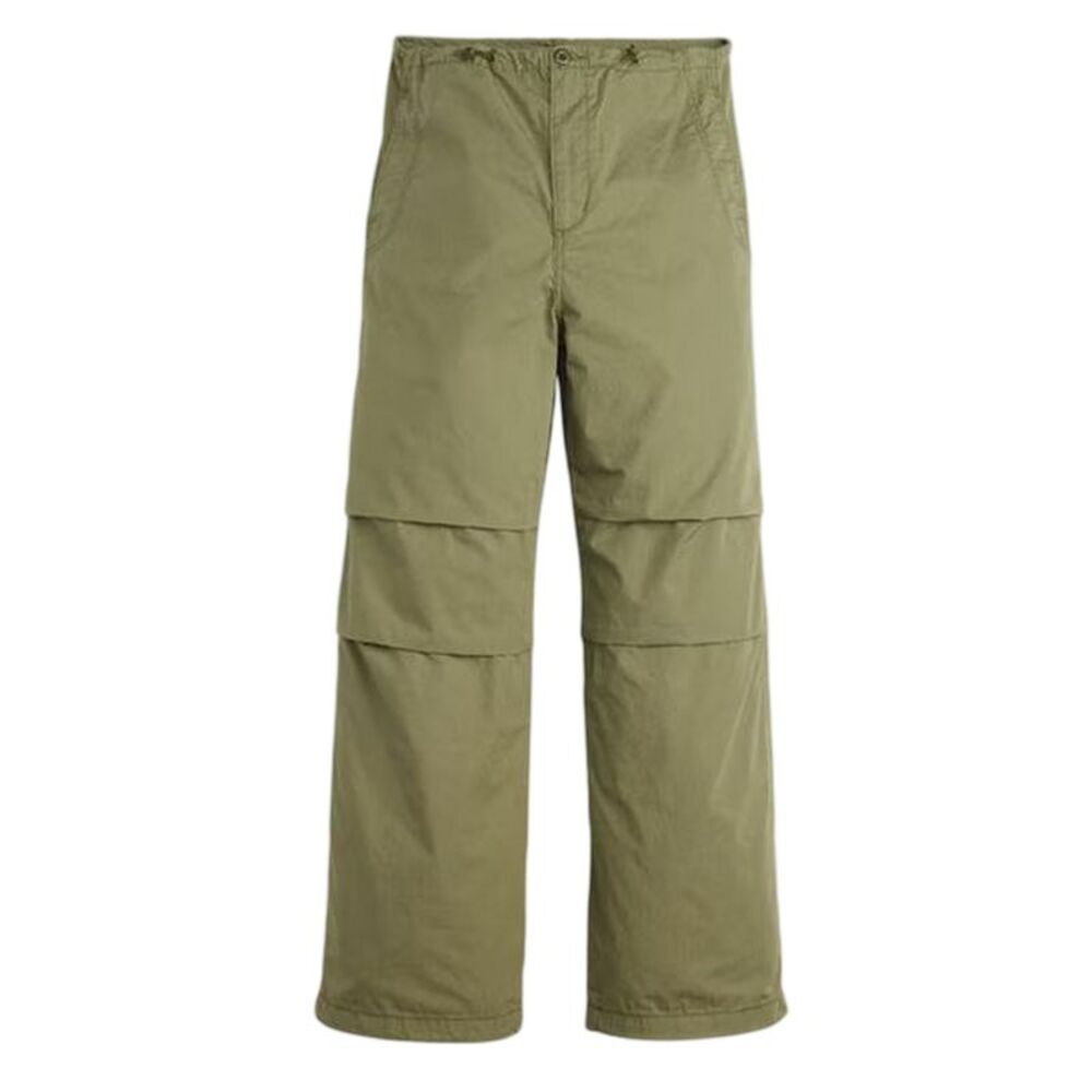 Levis Womens/Ladies Wide Leg Parachute Pants / Deep Lichen Green